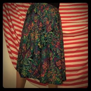 Vintage Floral Skirt